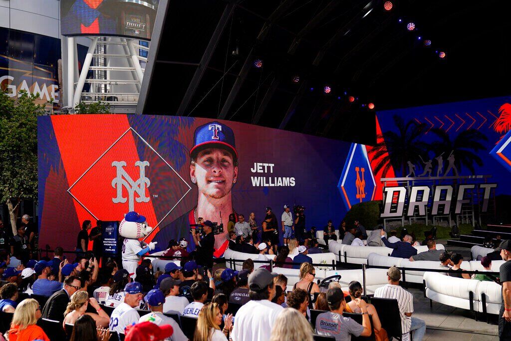 14. New York Mets: Jett Williams, SS, Rockwall-Heath HS (TX)